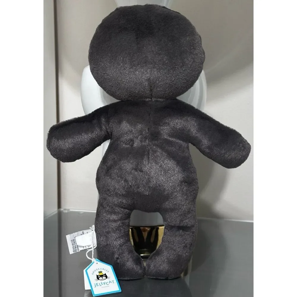 Jellycat Skeleton Bob Stuffed Plushie Toy, 13 inches -‎ Spooky Halloween Plush